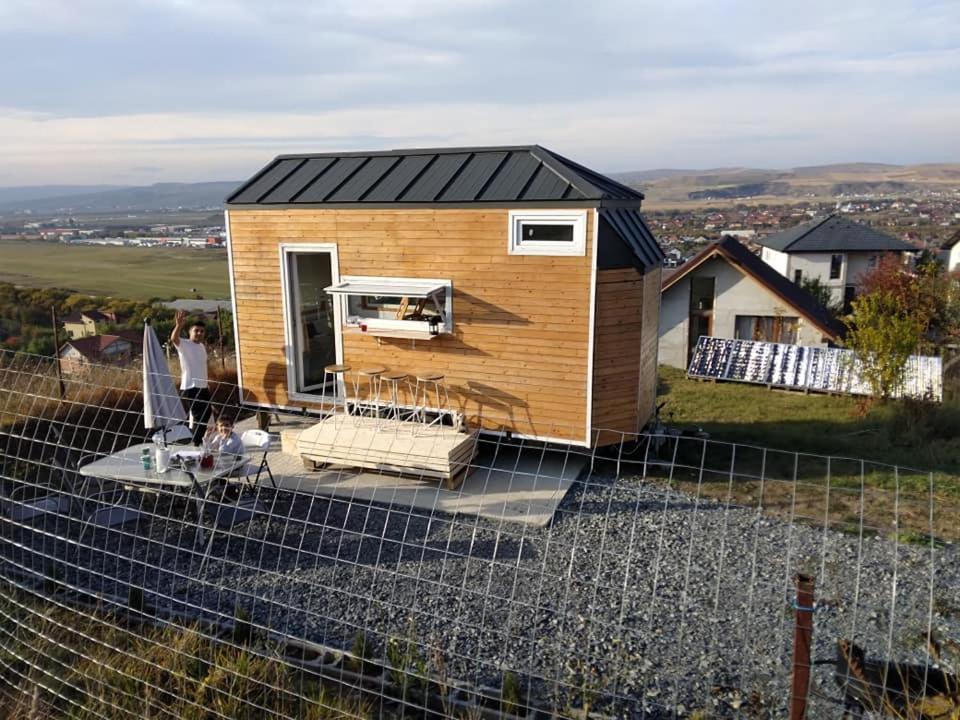 Вилла Tiny House Cluj With Jacuzzi Sinnicoara Экстерьер фото